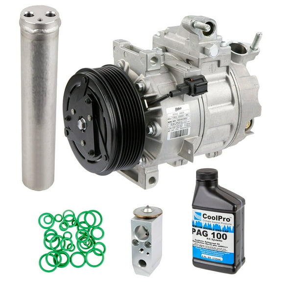 OEM AC Compressor w/ A/C Repair Kit For Nissan 350Z 2007 2008 2009 Z33 VQ35HR - BuyAutoParts