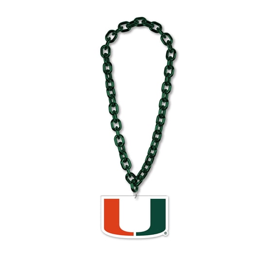 NCAA Miami Hurricanes Team Fan Chain