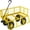 500 lbs-Yellow, variant on Gaderth Steel Garden Cart, 1200 LBS Capacity Utility Outdoor Wagon, 13" Tires Mesh Garden Wagon, Heavy Duty Garden Cart with 2-in-1 Handle, Removable Sides for Yard, Lawn, Garden