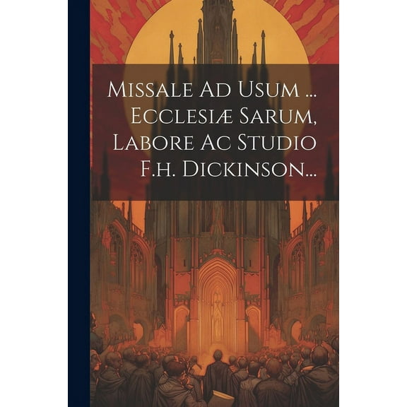Missale Ad Usum ... Ecclesiæ Sarum, Labore Ac Studio F.h. Dickinson... (Paperback)
