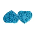 thumbnail image 4 of GENEMA Valentine's Day Earrings Epoxy Resin Mold Eardrop Danglers Silicone Mould DIY, 4 of 16