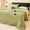 Green, variant on Surpdew Blankets And Throws Rabbits Furs Blanket Thickened Office Nap Blanket Air Conditioning Sofa Corals Lunch Break Shawl Small Blanket Green