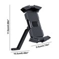 thumbnail image 3 of Tgbvmt Motorcycle Phone Support, Universal Bike Navigation Holder with One-Click Lock, Shockproof Vibration Absorption for Cycling 360° Rotation Adjustable Phone Stand for Motorcycle, Bike Scooter, 3 of 6