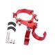 thumbnail image 4 of Colgador de Bolsas para Bicicleta Y Motocicleta con Ganchos Dobles, Ajustable, Resistente Y Compacto para Manillar de 18-35 Mm, Multiusos, de Aluminio Rojo 6x5cm, 4 of 8
