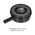thumbnail image 3 of KAKOWELY 2pcs Air Compressor Intake Filter Iron Shell Noise Muffler Silencer Tool,5.12"X3.94"X1.57", 3 of 4