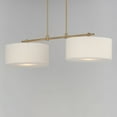 thumbnail image 5 of 10016OMNAB-Maxim Lighting-Bongo - 2 Light Linear Pendant-9.75 Inches Tall and 16 Inches Wide-Natural Aged Brass Finish, 5 of 5
