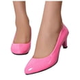 thumbnail image 2 of Women's Pointed Toe High Heels,Wedding Dress Shoes,Patent Leather Pumps,Cute Evening Stilettos, 2 of 5