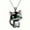 White, variant on 1pc Cute Black Cat Pendant Necklace, Fashionable And Lovely Gift,Blue