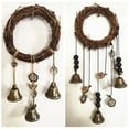 RANMEI Witch Bell Wind Chime Hanging Witch Bells Protection Door