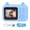 Blue, variant on Xirurus Thermal Print Camera 2.4 Inch Screen HD Photo Video Recording Small Kids Digital Camera Red 5.9 inches / 15 cm