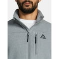 thumbnail image 5 of Reebok Men and Big Men's Fleece Zip Jacket, Sizes S-3XL, 5 of 6