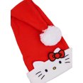 thumbnail image 2 of Hello Kitty Christmas Santa Hat, 2 of 3