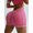 pink, variant on Seamless Women Sports Shorts, High Waisted Lifting Tummy Slimming Peach Butt activewear Yoga Pants, Skin-Friendly Fabric