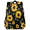 Black, variant on Herdesigns Retro Rad Floral Backpack for Men Women Large Capacity Laptop Backpack Casual Daypack for Work Travel
