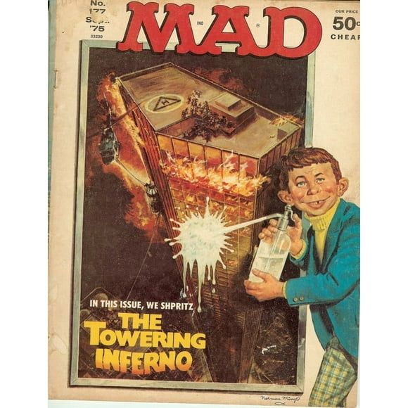 MAD Magazine Vintage Collectible #177 Sept 1975