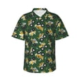 thumbnail image 2 of Picia Cartoon Car Gentle Cotton Regular Fit Short Sleeve Casual Hawaiian Shirt for Men-X-Large, 2 of 9