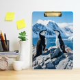 thumbnail image 6 of FMSHPON Chinstrap Penguin Clipboard Hardboard Wood Nursing Clip Board and Pull for Standard A4 Letter 13x9 inches, 6 of 7