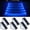 Blue, variant on 2 Pack Solar Stair Lights, Outdoor Step Lights with Waterproof IP67, Blue Color LED Solar Light for Outside Light Decor for Stair, Deck, Front Step, Front Porch, Patio and Backyard