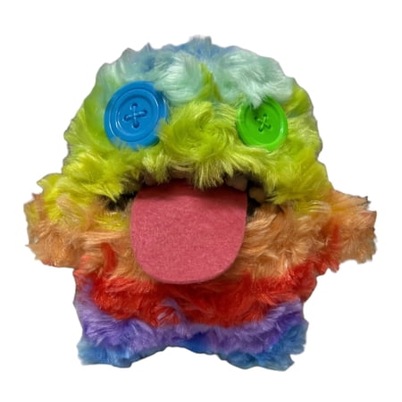 Fuggler Teen Fugg Rainbow Tie-Dye Funny Ugly Monster 6 Inch Plush Collectible Figure by ZURU