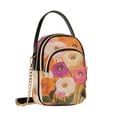 thumbnail image 7 of FORMRS Crossbody Bag for Women Quilted Travel Shoulder Cell Phone Purse with Chain Strap Handbag, Abstract Floral, 7 of 7