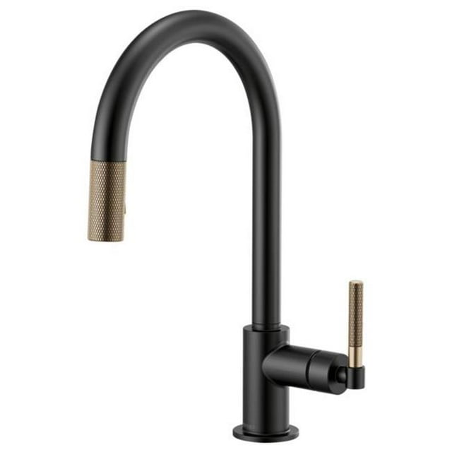 Jewel Plumbing Products 25592-30 Faucets Single Hole Kitchen Faucet with Goose Neck Spout Made of solid brass