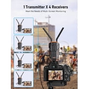 Lemorele Wireless Video Transmission Kit, 200M Low Latency HDMI Transmitter and Receiver, With IR Return Function, Suitable for Filmmaking and Photography