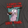 thumbnail image 2 of Courage The Cowardly Dog - Not Gonna Like - Short Sleeve Shirt - Medium, 2 of 7