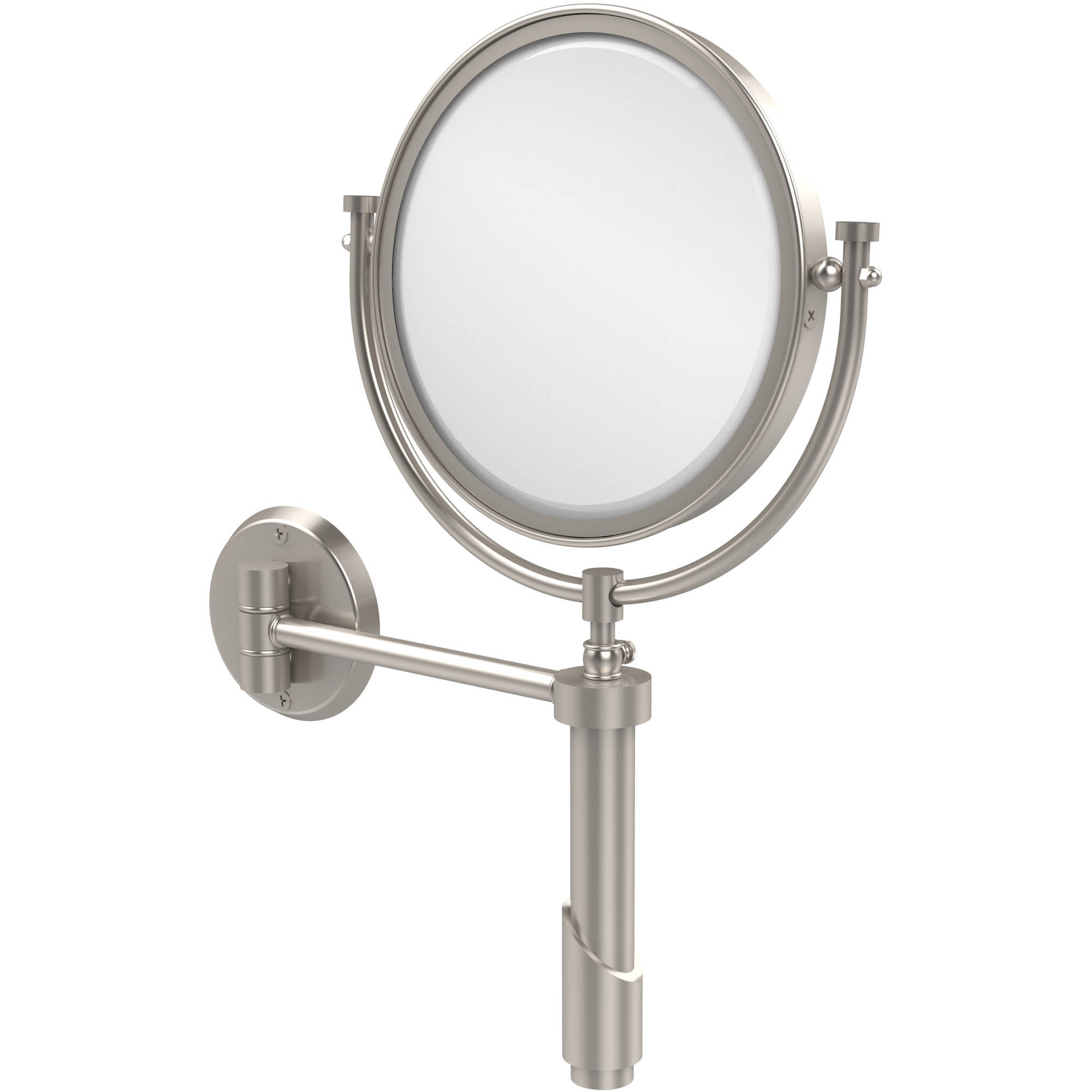 Tribecca Collection Wall Mounted Make Up Mirror 8 Diameter With 3x Magnification Build To Order