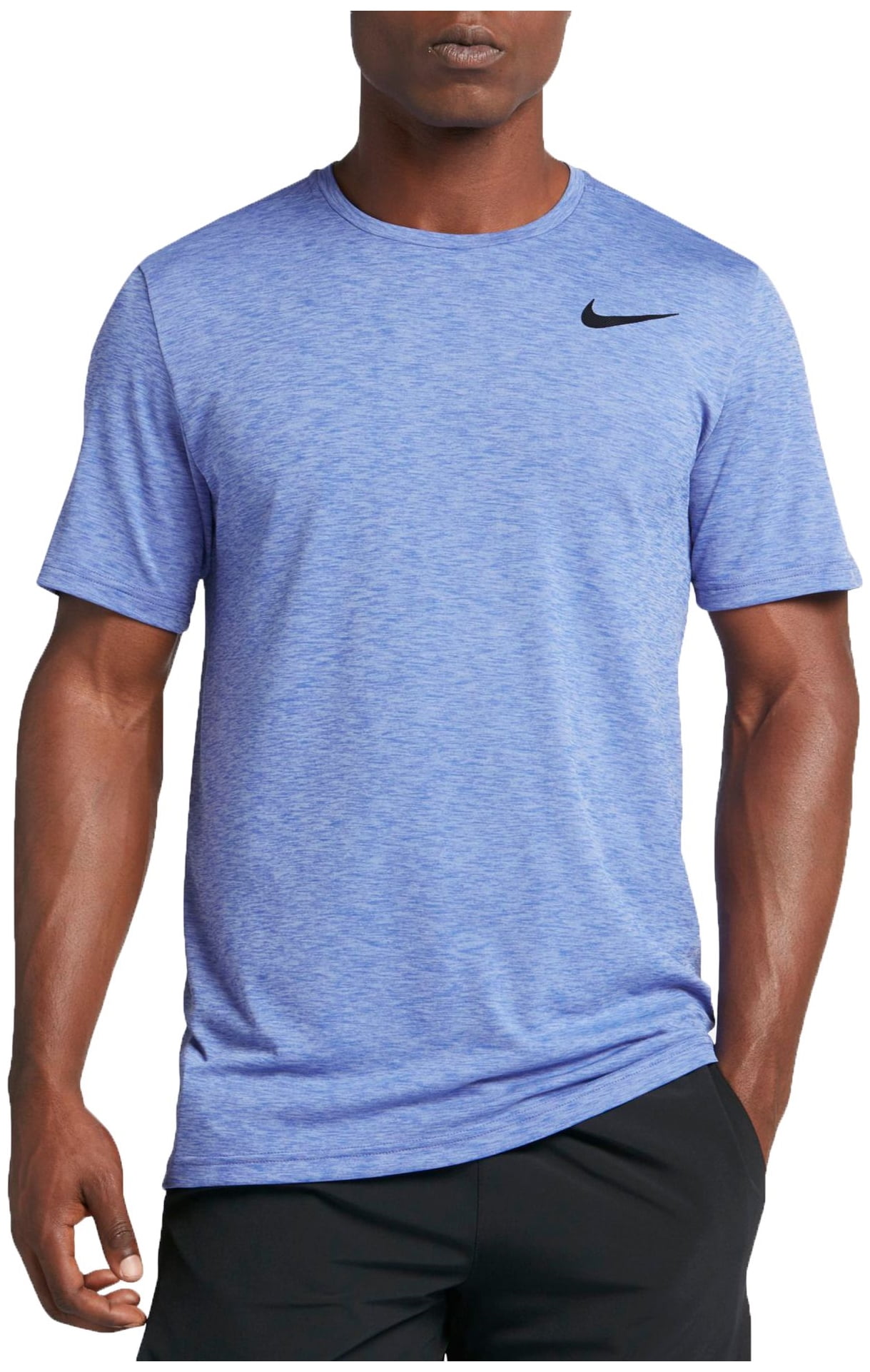 Massakre Duplikere Solrig Nike Men's Hyper Dry Breathe T-Shirt - Polar/Paramount Blu/Blk - Size XXL -  Walmart.com