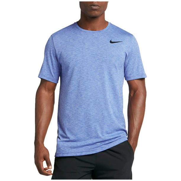 Diskant Evne Postbud Nike Men's Hyper Dry Breathe T-Shirt - Polar/Paramount Blu/Blk - Size XXL -  Walmart.com