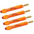 thumbnail image 2 of TJ Global PACK OF 4 Japanese Chinese Kids Size 22" Umbrella Parasol For Wedding Parties, Photography, Costumes, Cosplay, Decoration And Other Events - 4 Umbrellas (Orange), 2 of 3