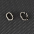 thumbnail image 5 of FEAMOS Multi-functional Titanium-alloy Key Rings Keychain Clip Rings Side Pushing Key Rings Closed Key Rings, 5 of 8