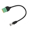 thumbnail image 1 of Connecteur de Borne à Vis RJ45 Durable Anti-Interférence, Adaptateur de Borne, pour VGA, CCTV Vidéo Convertisseur Déséquilibré, Rudio Baluns, 1 of 8