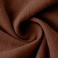 thumbnail image 6 of LIZUOJUN Womens Linen Shirts V-Neck Blouse Breathable Lightweight Loose Fit Washed Crinkle Gauze Shirt Casual Vacation Top,Brown,4XL, 6 of 6