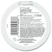 Maybelline Super Stay Full Coverage Powder Foundation Makeup, Matte Finish, Natural Beige, 0.21 fl. oz.