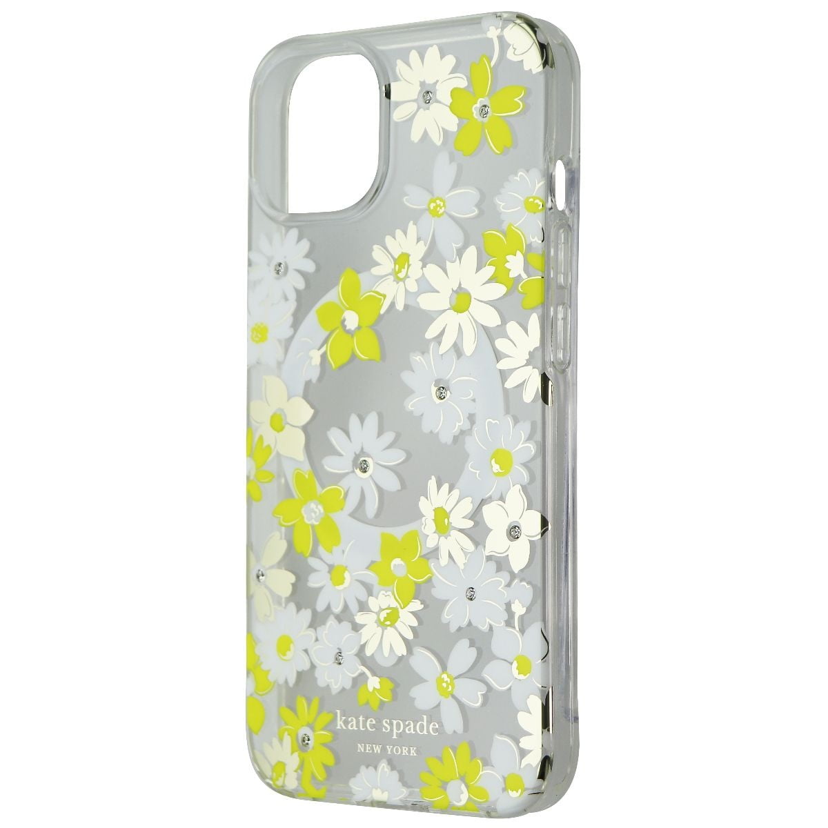 Kate Spade New York Kate Spade Hardshell Case with MagSafe for iPhone 13 -  Yellow Floral Medley 