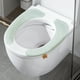 thumbnail image 4 of Elevador de tapa de inodoro | Elevador ergonómico antideslizante para asientos de inodoro | Accesorio higiénico para el baño libre de gérmenes | Plástico resistente de grado alimentario | Portátil, 4 of 6