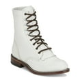 thumbnail image 2 of Justin Boot Company Womens Women`s Justin  Water Buffalo Lace Up Roper 9 B White, 2 of 5