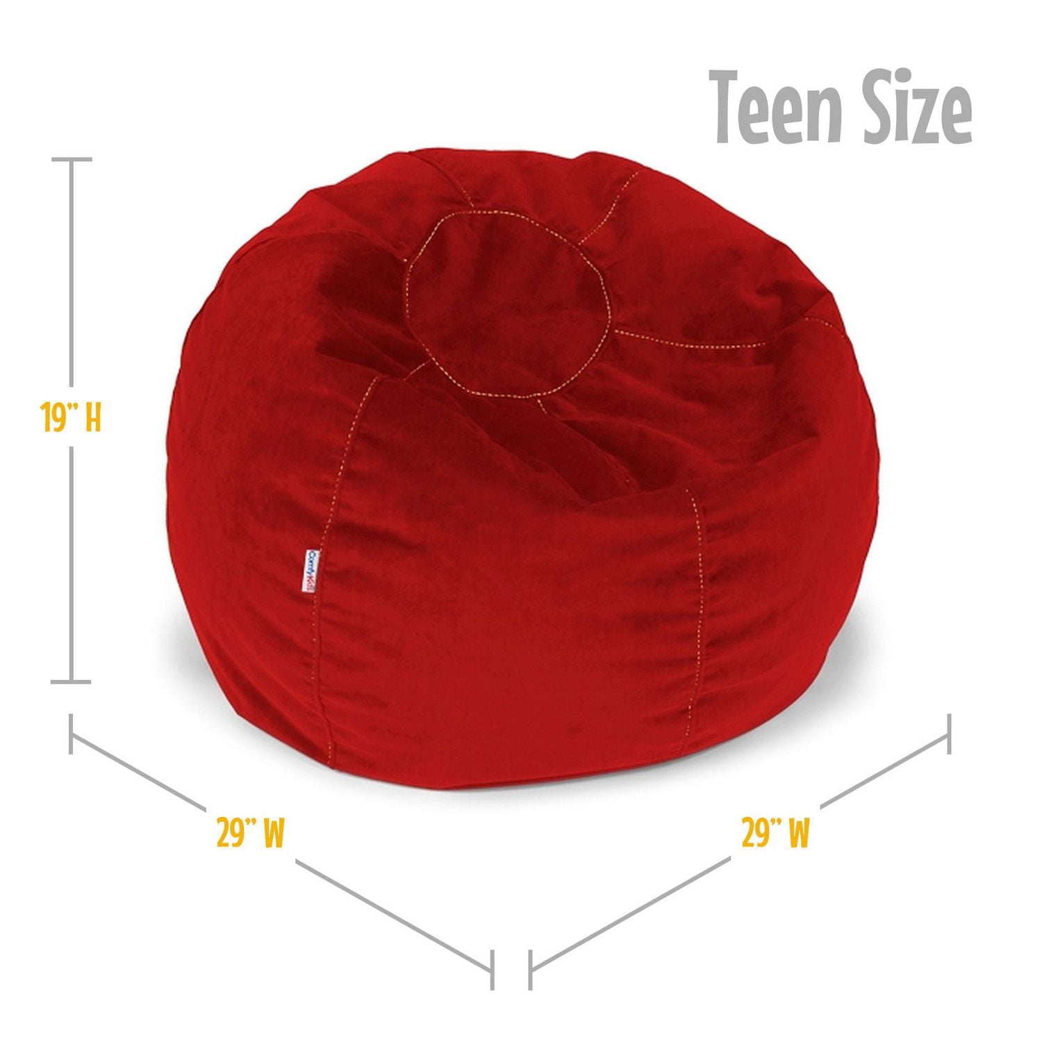 ComfyKids® Bean Bag Chair for Teens