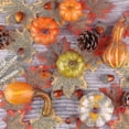 thumbnail image 2 of Calabaza Artificial JanHm Decoración de Otoño Navidad Acción de Gracias 50 Piezas, 2 of 5
