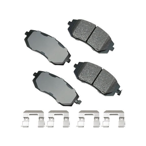 Front Brake Pad Set - Compatible with 2002 - 2013 Subaru Outback 2003 2004 2005 2006 2007 2008 2009 2010 2011 2012