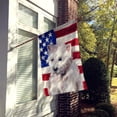 thumbnail image 2 of Carolines Treasures BB9701CHF Westie Patriotic Flag Canvas House Size  Large multicolor, 2 of 4