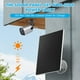 thumbnail image 5 of Panel solar para cámara de seguridad, panel solar USB de 5 W para cámara de seguridad DC 5 V con puerto micro USB o USB-C, cargador solar impermeable IP65 para cámara con montaje ajustable de 360° (1, 5 of 5