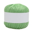 thumbnail image 2 of Knitting Thread Cotton Crochet Yarn Embroidery Clothes Sweater Tapestry Weave Line DIY Accessory, Fruit Green, 2 of 7