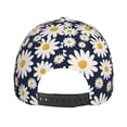 thumbnail image 6 of Daiia Daisy Floral print Baseball Cap Men Women Golf Dad Hat Adjustable Original Classic Low Profile Hat Unconstructed Plain Cap, 6 of 9