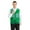 Green, variant on Adult Mesh Vest Zipper Supermarket Team Volunteer Uniform Vest - Black