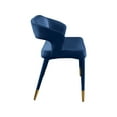 thumbnail image 5 of Meridian Furniture Destiny Navy Velvet Bench, 5 of 7