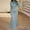 Light Blue, variant on Sexy Formal Dress for Women Ruched Crew Neck Long Sleeve Club Dress Cocktail Bodycon Evening Gown Maxi Long Dresses