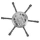 thumbnail image 1 of Cabezal de corte de césped de alambre de acero, cabezal de corte para cortacésped de 6 cabezales, accesorio para cortacésped de 150mm, orificio interior de 6 hojas de 5,5mm, 1 of 14