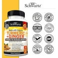 thumbnail image 4 of BioSchwartz Turmeric and Ginger Root Capsules | Joint Support, 60 Ct, 4 of 7